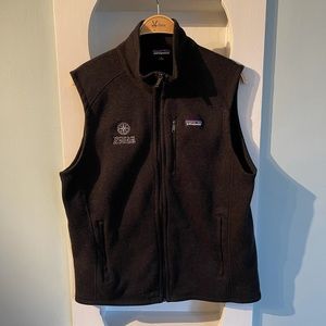 Men’s Black/gray Patagonia Vest Large